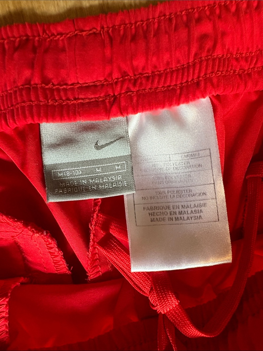 Y2K Nike Red and Blue Athletic Capris - Picture 2 of 3